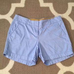 NWOT Jcrew Light Blue chino shorts